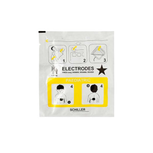 Electrodes Pediatric Defibrillator Schiller Fred Easy / Port
